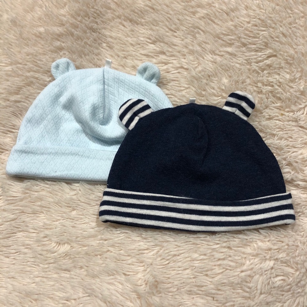 Set of 2 ~ Little Me ~ Baby Hats ~ Size 6 & 9 Months